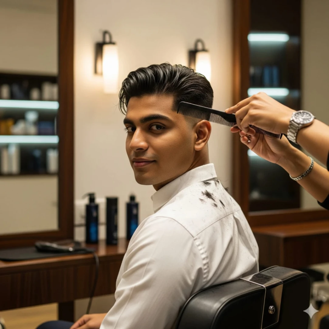 Customized hair cut
